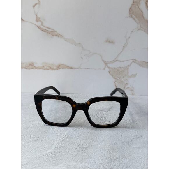 NEW Saint Laurent SL M143 Optical Frames in Havana Brown main image 4